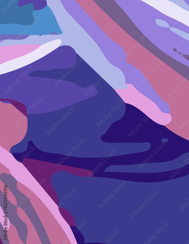 abstract background poster with untidy waves Illustration abstract background poster with untidy waves Illustration