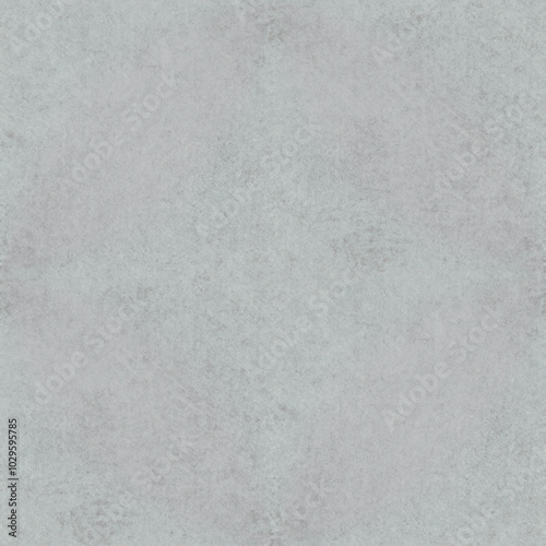 Watercolor paper with ash gray paint tones. Textured background offering a contemporary aesthetic. Seamless pattern.