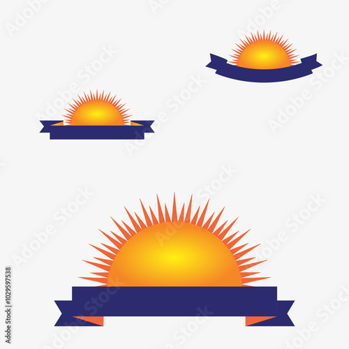 horizons logo concept vector design illustration