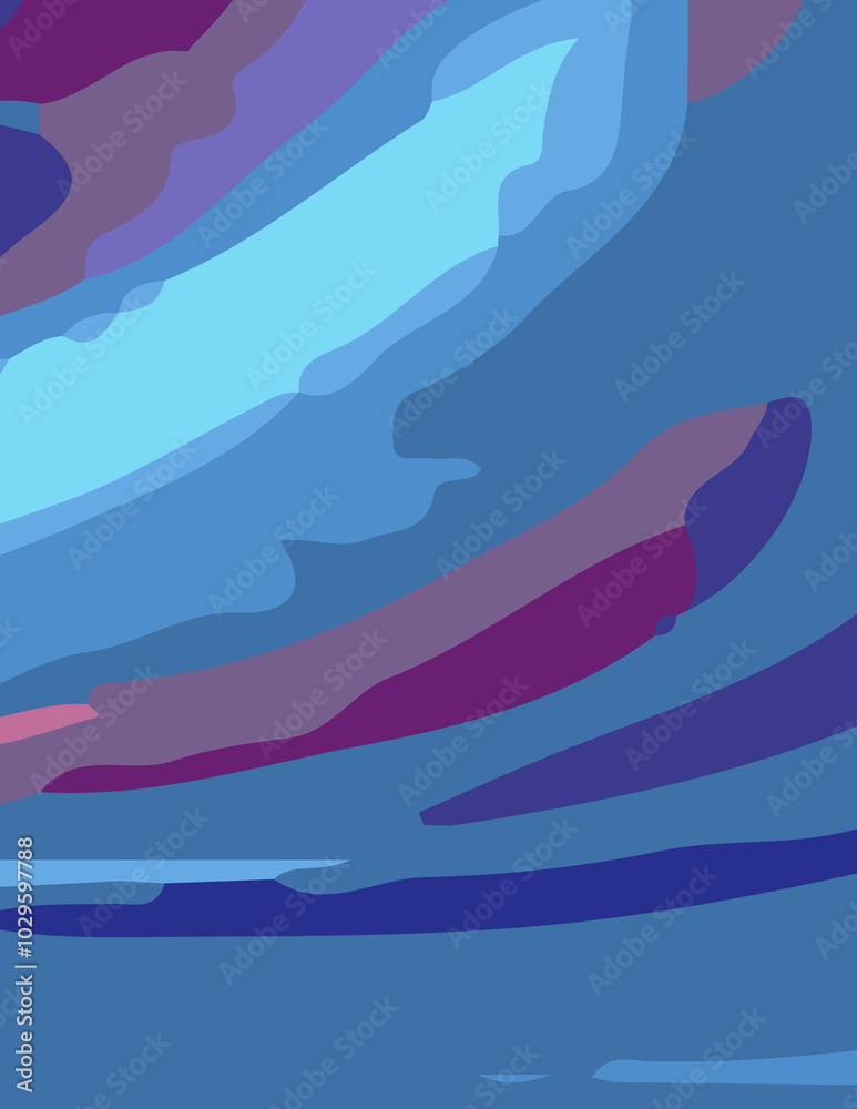 abstract background poster with untidy waves Illustration abstract background poster with untidy waves Illustration
