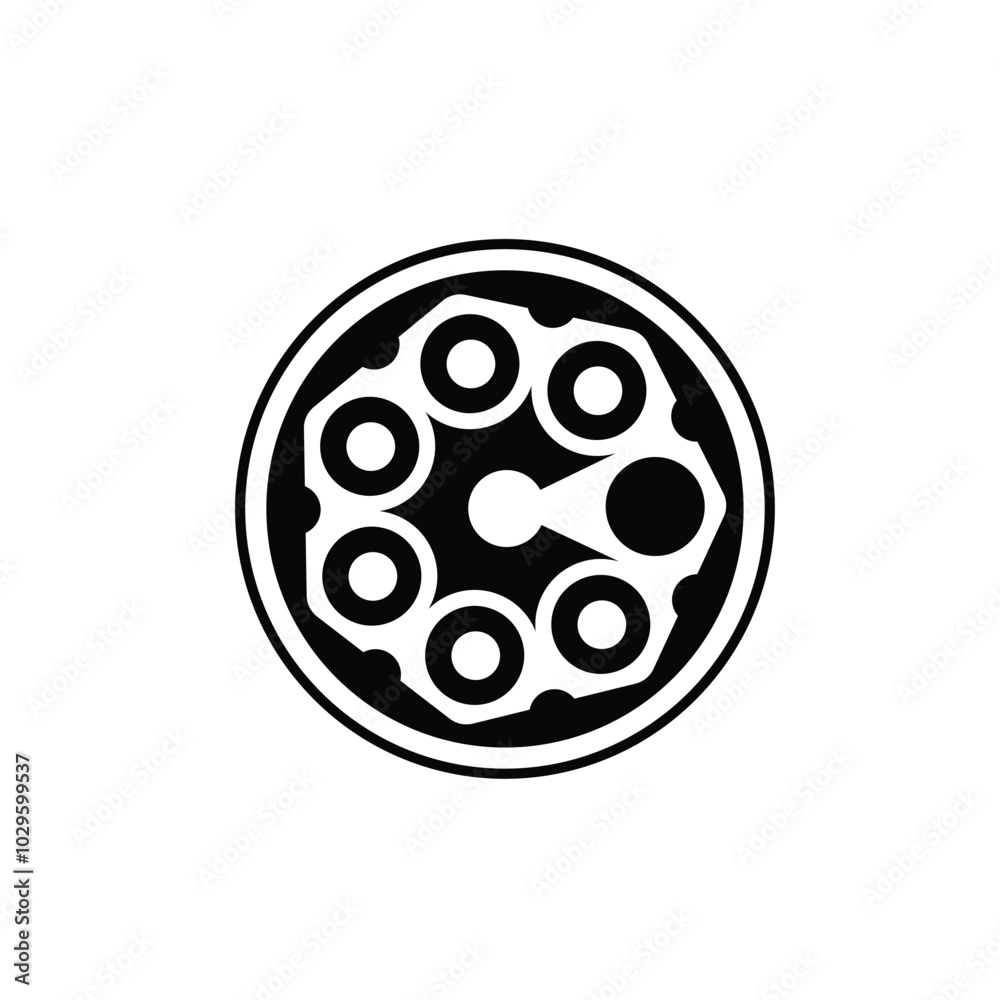 C Revolver circle logo