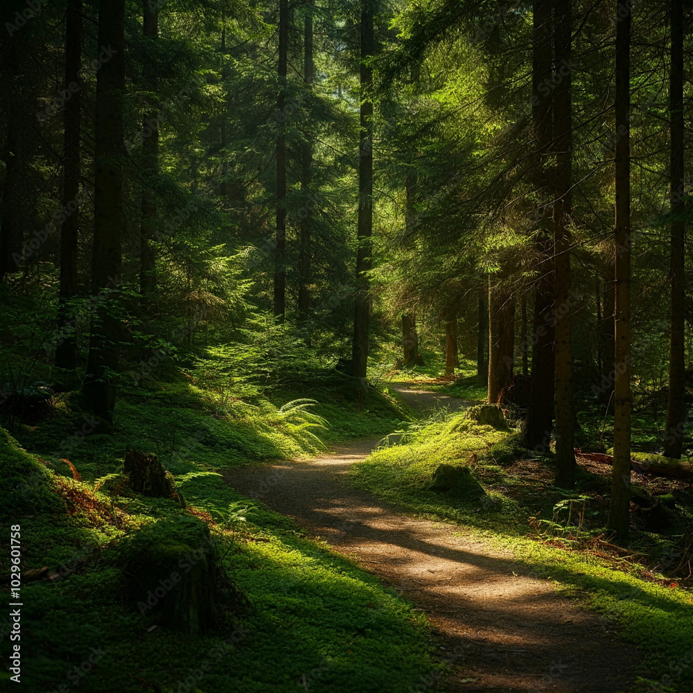 Fototapeta premium path in the forest
