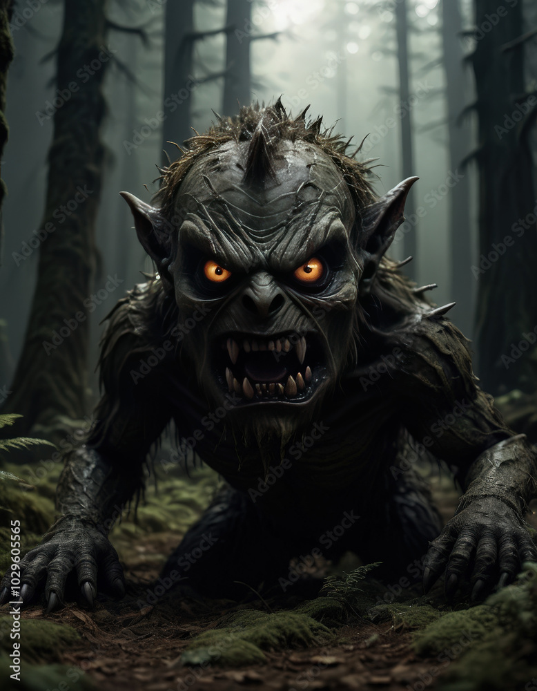 scary halloween monster scary halloween monster