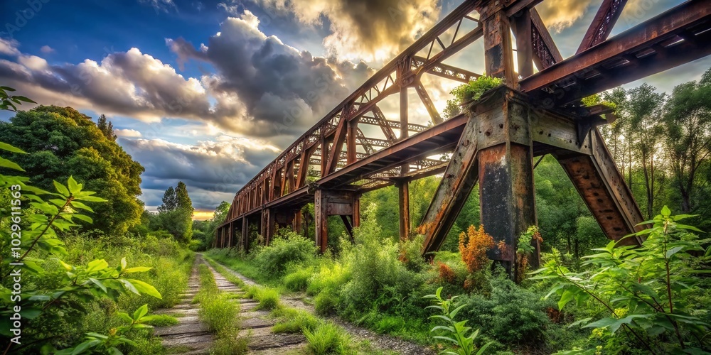Urban Exploration of an Old Railway Bridge: A Forgotten Landmark Urban Exploration of an Old Railway Bridge: A Forgotten Landmark