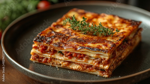 Savoring Layers of Authentic Italian Bolognese Lasagna Delight