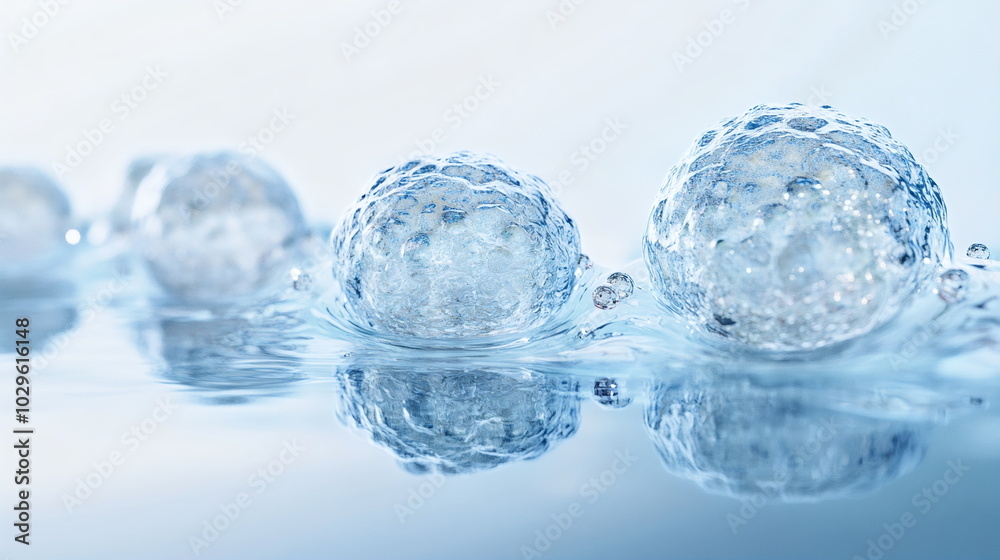 Ethereal Transparency in Cellular Structures and Fluid Dynamics Ethereal Transparency in Cellular Structures and Fluid Dynamics