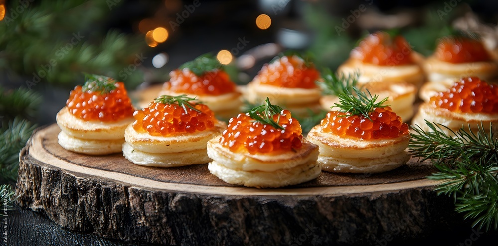 Tartlets with Red Caviar and Lemon
Tartlets with Red Caviar and Lemon