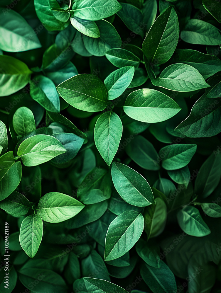 Close-Up of Lush Green Leaves - Vibrant Textures and Fresh Growth in Natural Light Close-Up of Lush Green Leaves - Vibrant Textures and Fresh Growth in Natural Light