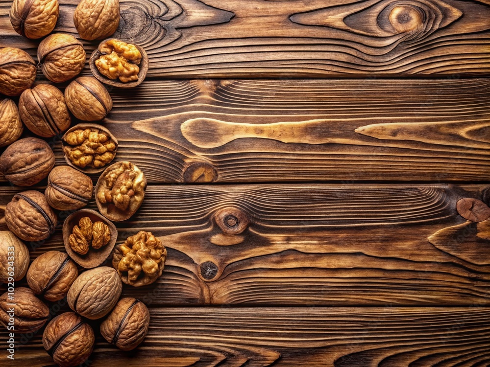 Walnut Wood Texture Background for Interior Design and Crafts Walnut Wood Texture Background for Interior Design and Crafts