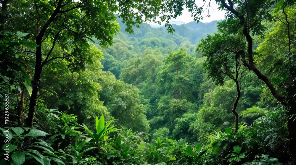 tropical forest in the jungle, tropical jungle with tropical green trees, green tropical landscape tropical forest in the jungle, tropical jungle with tropical green trees, green tropical landscape