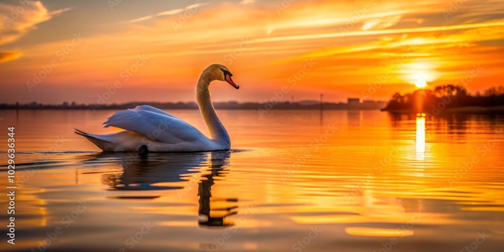 A tranquil swan gracefully glides across still waters at sunrise, embodying peace and beauty in this urban exploration photography moment. Nature and serenity unite beautifully. A tranquil swan gracefully glides across still waters at sunrise, embodying peace and beauty in this urban exploration photography moment. Nature and serenity unite beautifully.