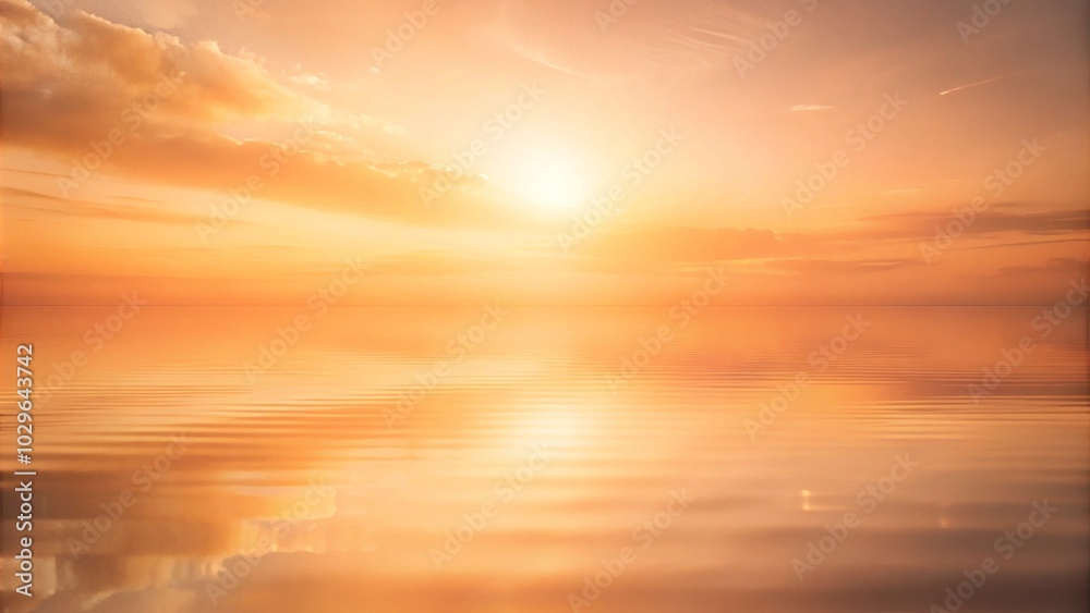 Fototapeta premium Create a soft gradient backdrop that blends warm peach and cream tones, perfect for artistic projects seeking a soothing, inviting atmosphere and elegant aesthetic.