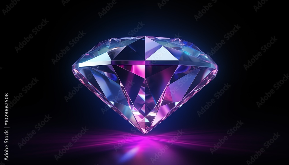 diamond on black background diamond on black background
