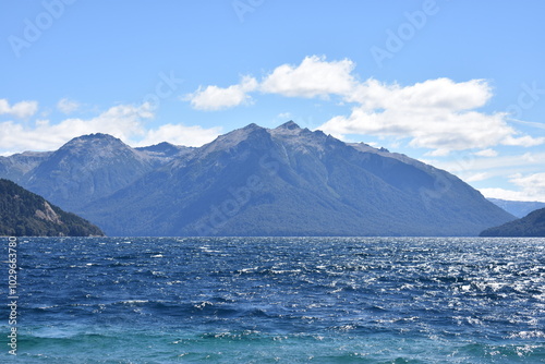 Lake and mountain
