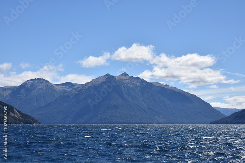 Lake and mountain