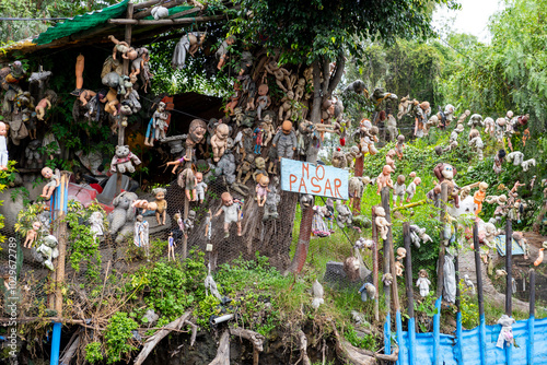 xochimilco mexico island of the dolls photo