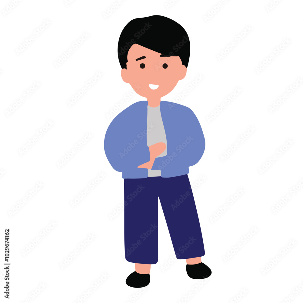 Man character isolated on white background. man cartoon character Man character isolated on white background. man cartoon character