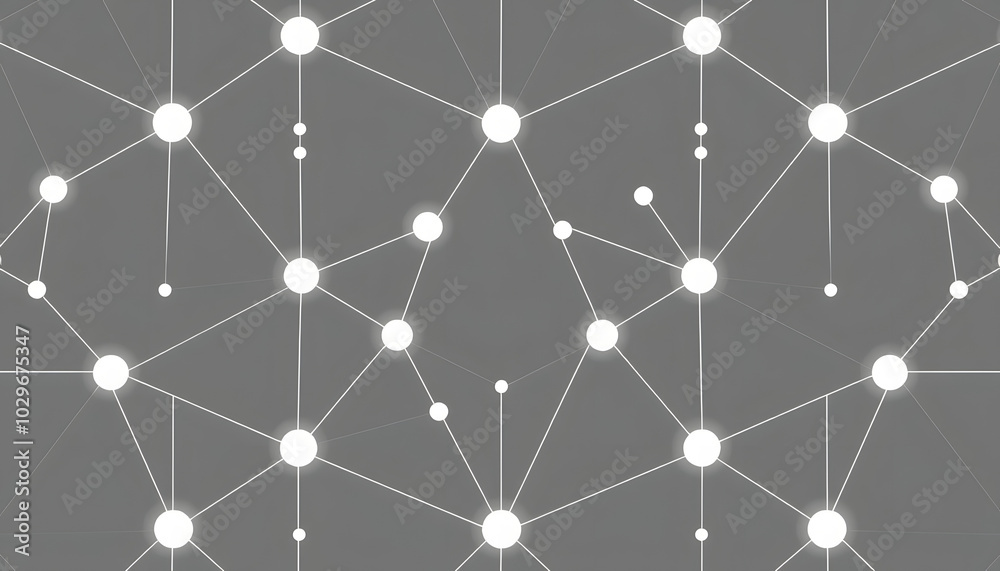 Geometric seamless pattern with connected line and dots. Graphic background connectivity. Modern stylish polygonal backdrop for your design, illustration, raster illustration isolated with white hig Geometric seamless pattern with connected line and dots. Graphic background connectivity. Modern stylish polygonal backdrop for your design, illustration, raster illustration isolated with white hig