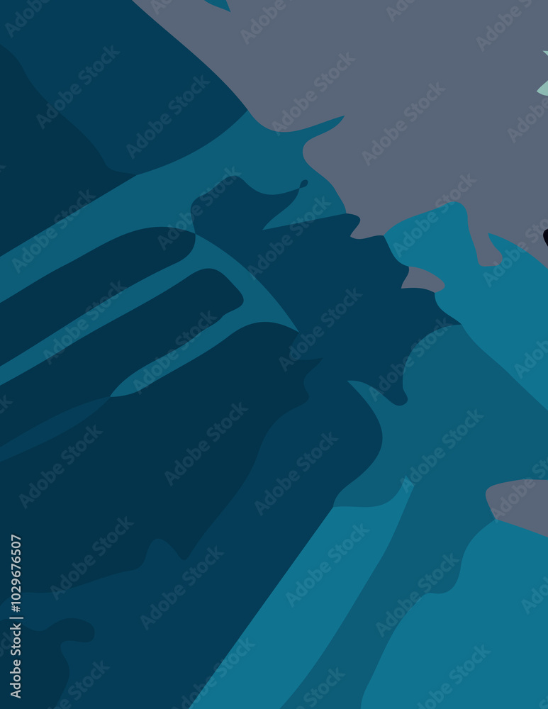 abstract background with untidy waves Illustration abstract background with untidy waves Illustration