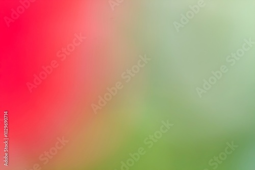 Soft Red and Green Gradient Background