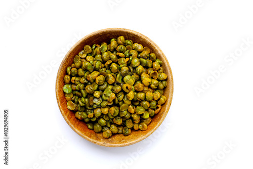 Greennut roasted salted, green peas photo