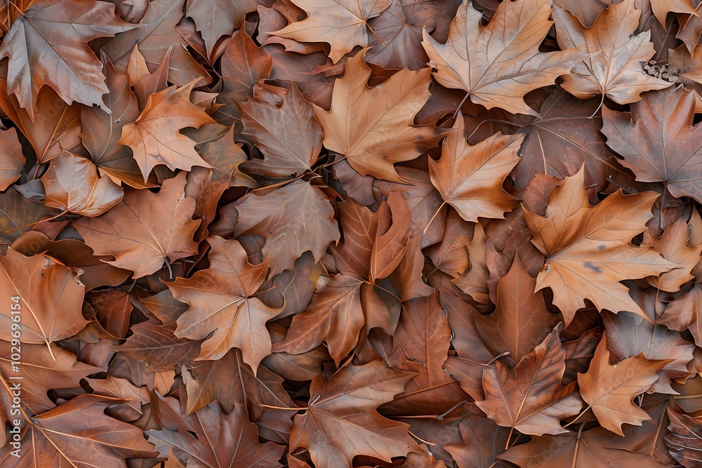 Autumn maple leaves background. Top view Autumn maple leaves background. Top view