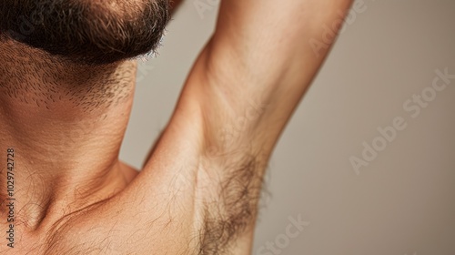 Close-up of a Man's Armpit photo