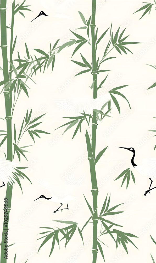 Chinese-inspired doodle tile seamless patterns in an illustrator graphic style Chinese-inspired doodle tile seamless patterns in an illustrator graphic style