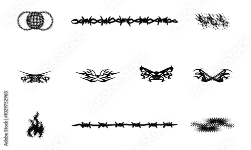 Design Y2k style, streetwear, Brutalism, Futuristic, Cyber y2k, Retro Futurist, Graphic Geometric, Star