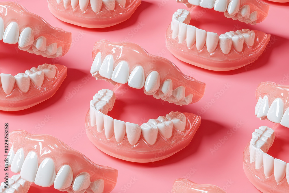 Dental aligners promoting oral hygiene and dental health