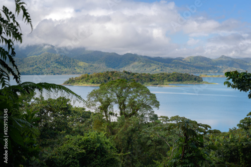 Lake Arenal in Arenal National Park Costa Rica.
