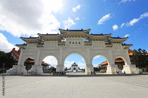 фотографія Free Square, Chiang Kai-shek Memorial Hall, Taipei, Taiwan - August 4, 2019: