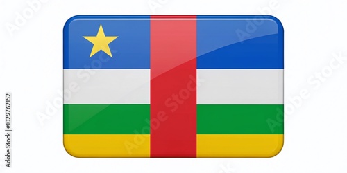 Central African Republic Flag Icon - Drone Photography of Standard Color Flat Vector Design Free Download Central African Republic Flag Icon - Drone Photography of Standard Color Flat Vector Design - GFXLoad