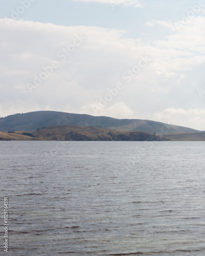 lake in the mountains