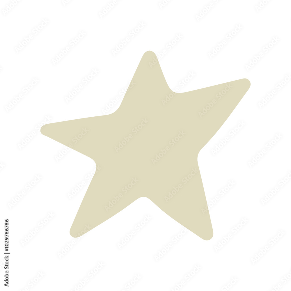Pastel Watercolor Star Pastel Watercolor Star