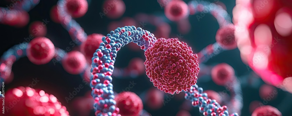 Detailed illustration of molecular structures, showcasing vibrant colors and intricate designs, perfect for science and health themes. Detailed illustration of molecular structures, showcasing vibrant colors and intricate designs, perfect for science and health themes.
