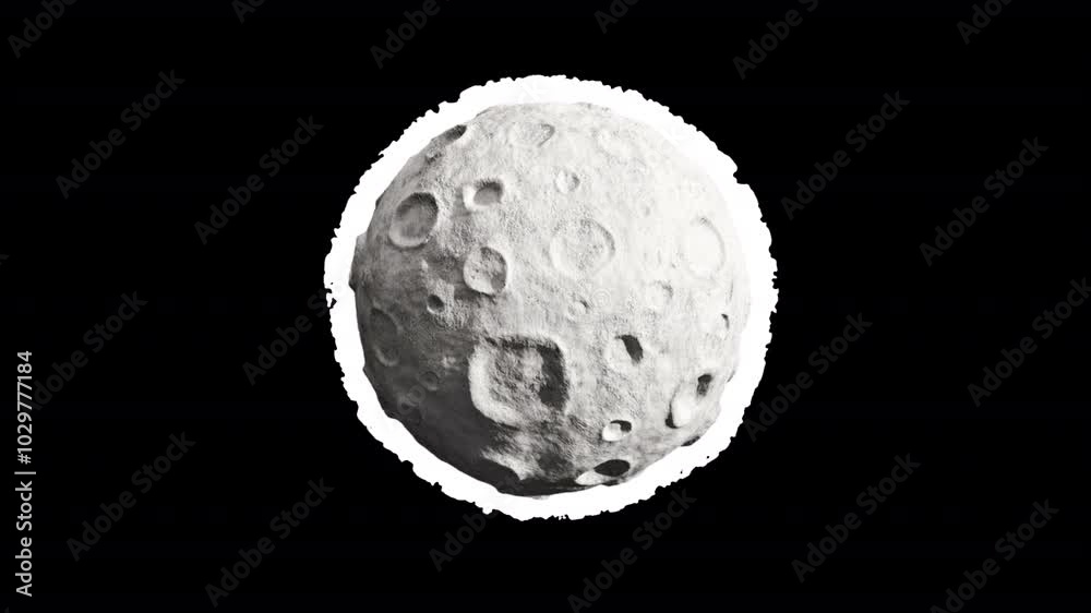 moon paper collage moon paper collage