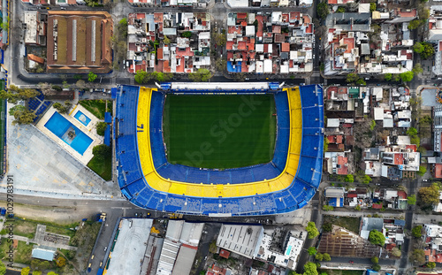 Bilde på lerret La Bombonera, the stadium of Argentine soccer team Boca Juniors, located in Buenos Aires, Argentina