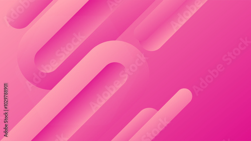 ABSTRACT BACKGROUND PINK GRADIENT SMOOTH LIQUID COLORFUL DESIGN WITH GEOMETRIC SHAPES VECTOR TEMPLATE GOOD FOR MODERN WEBSITE, WALLPAPER, COVER DESIGN 