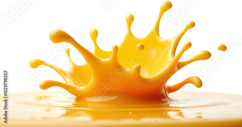Orange Cheese Splash Crown