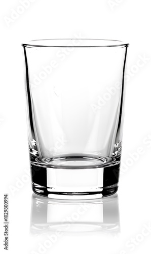 Wallpaper Mural Glass isolated on white background Torontodigital.ca
