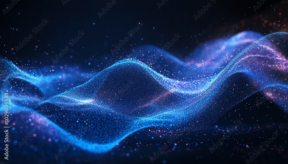 Modern tech background featuring blue abstract lines that symbolize direction and movement, creating a sense of forwardthinking Modern tech background featuring blue abstract lines that symbolize direction and movement, creating a sense of forwardthinking