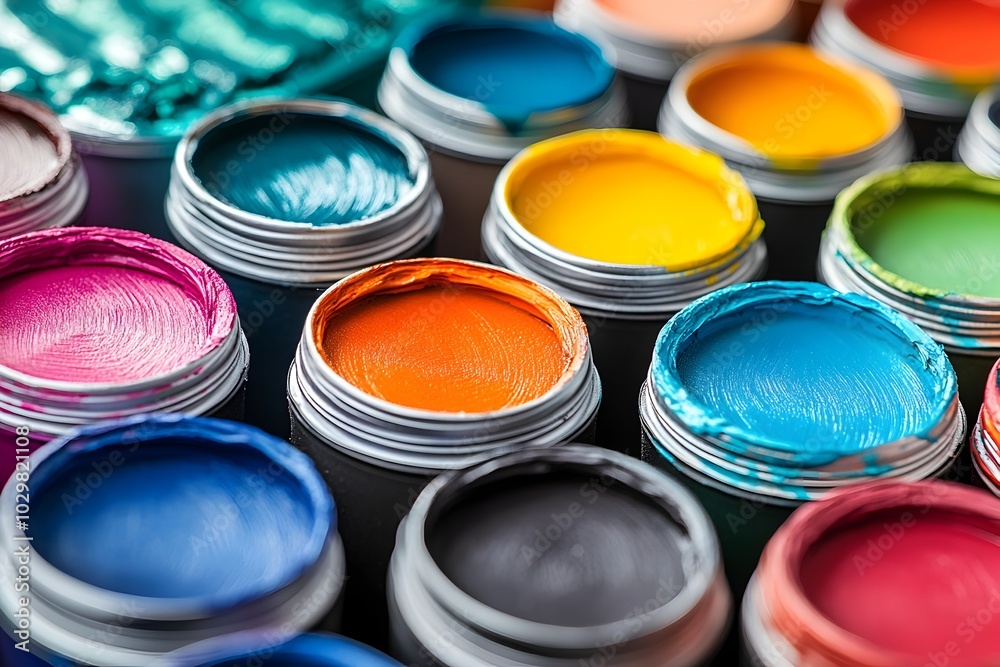 Fototapeta premium Vibrant Color Palette for Infographic Design and Branding