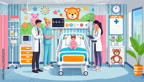 Concept vector illustration of business situation.
