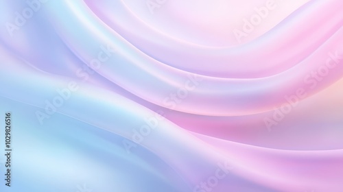 A blue and pink fabric with a wave pattern. The fabric is soft and smooth to the touch