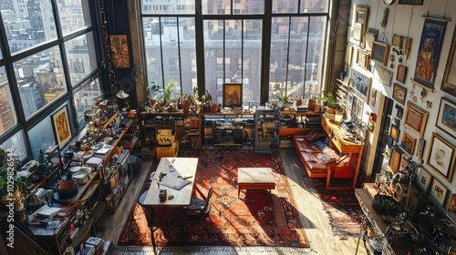 Cozy Apartment Scene in New York City