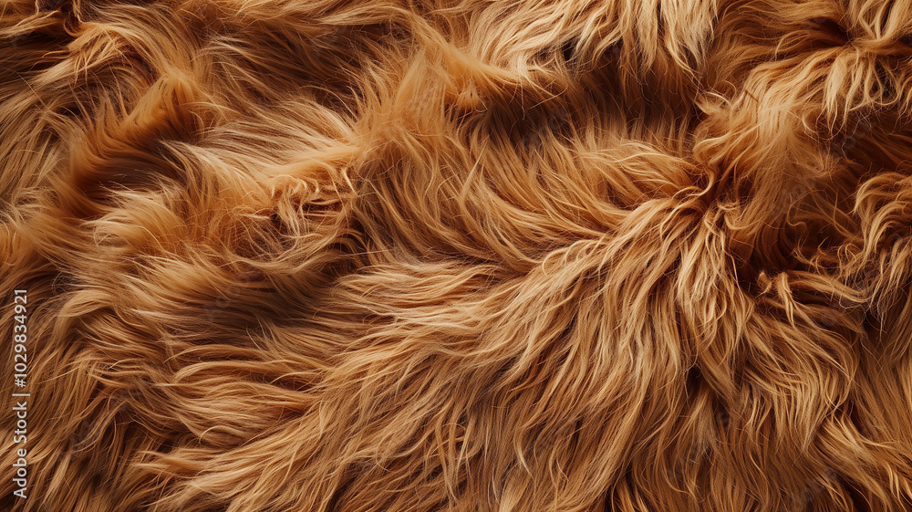 Soft Fluffy Brown Faux Fur Texture Background Soft Fluffy Brown Faux Fur Texture Background