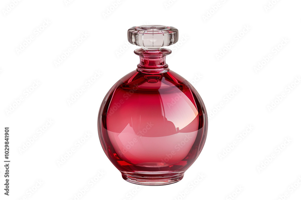 Female perfume bottle isolated on transparent background, luxury style. Female perfume bottle isolated on transparent background, luxury style.