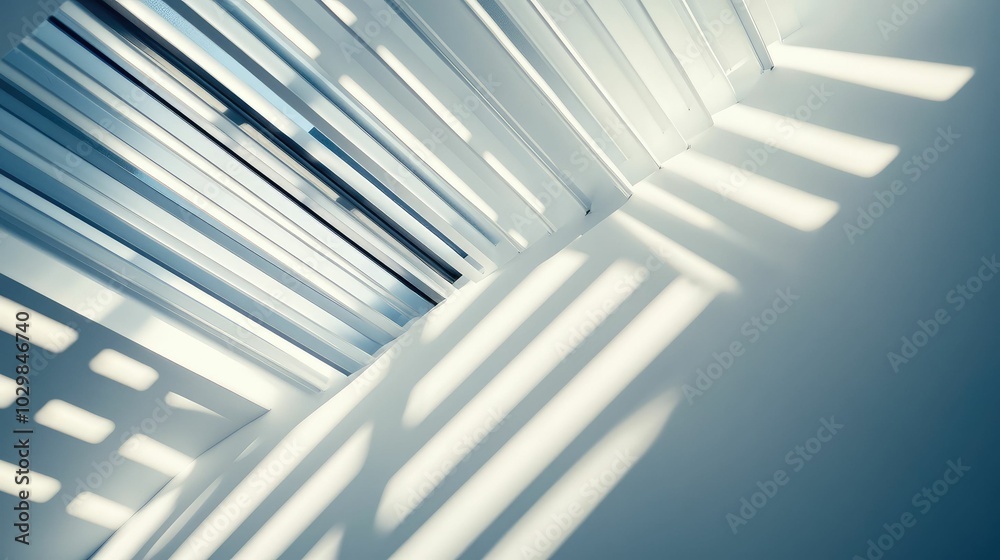 Modern Air Vent with Light and Shadow Play Modern Air Vent with Light and Shadow Play
