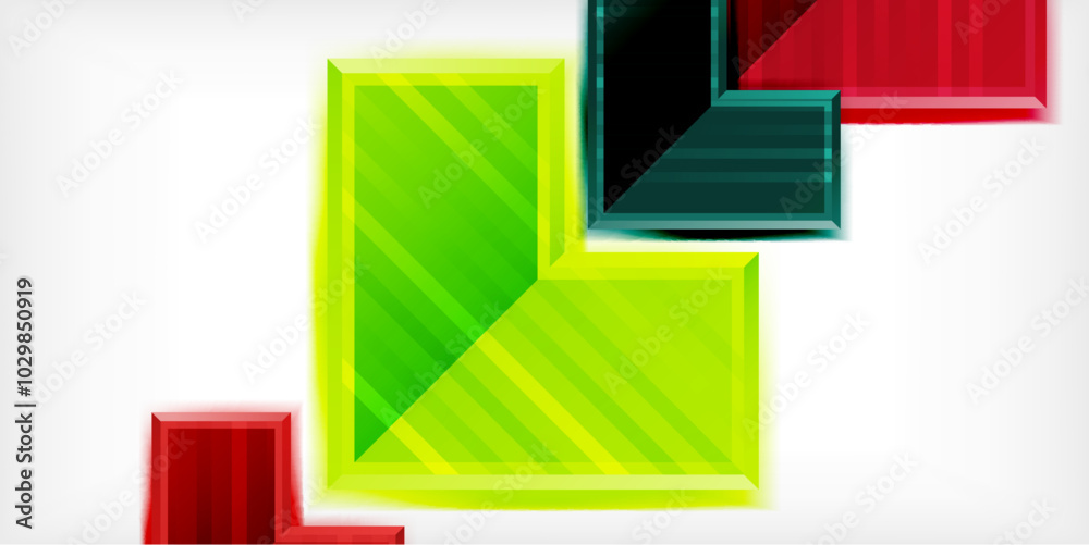 Arrow geometric abstract vector background. Vector Illustration For Wallpaper, Banner, Background, Card, Book Illustration, landing page